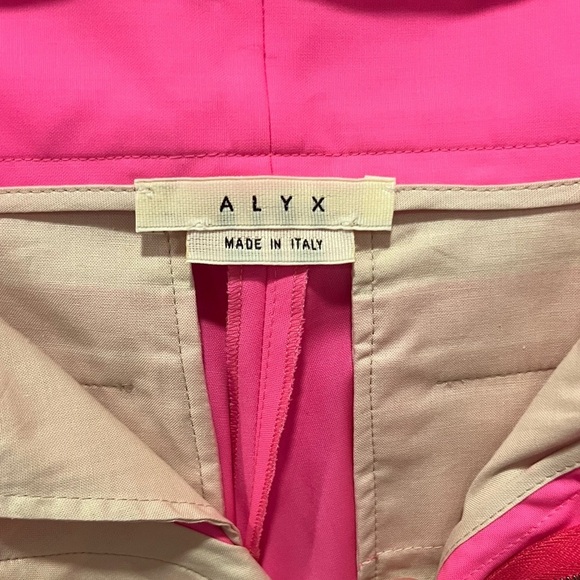 ALYX | Vibrant pink trousers | size 38 (2 or 4 US) | Made in Italy | Women’s - Picture 4 of 12